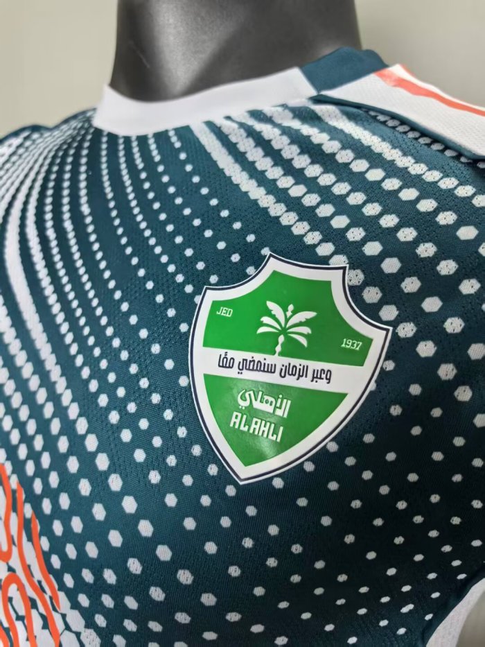 25-26 Al-Ahli Saudi Third Player Soccer Jersey