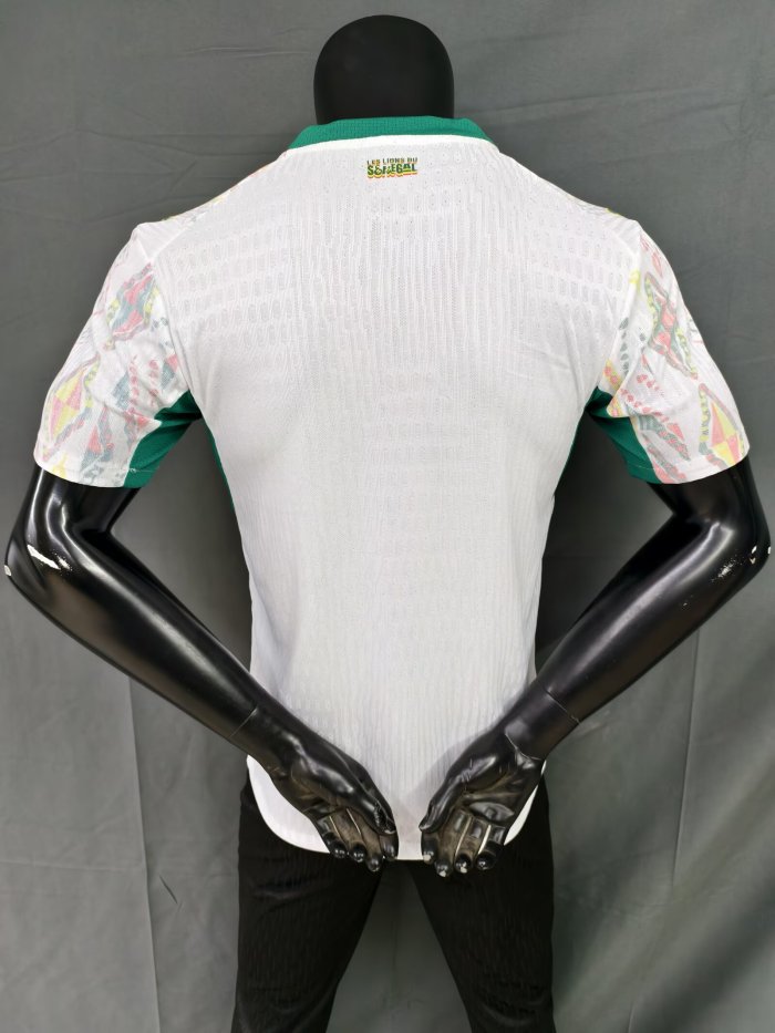 25-26 Senegal Home Player Version Soccer Jersey 1:1 Thai Quality