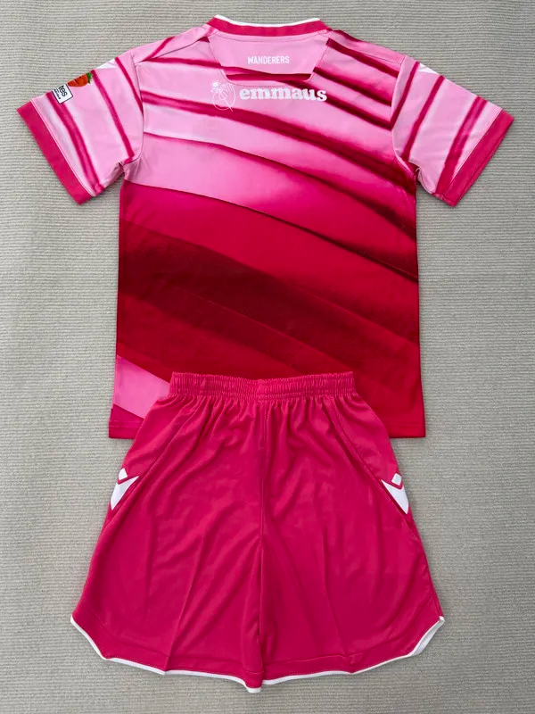 25-26 Bolton Wanderers Third Kids Soccer Jersey