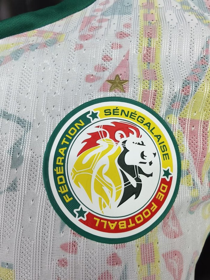 25-26 Senegal Home Player Version Soccer Jersey 1:1 Thai Quality