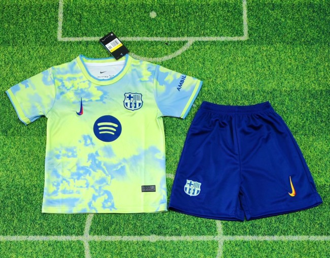 25-26 BAR Green Special Edition Kids Soccer Jersey