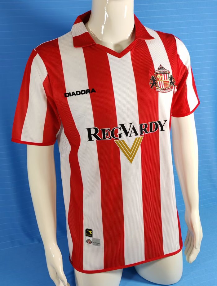 2004-2005 Sunderland Home Retro Soccer Jersey