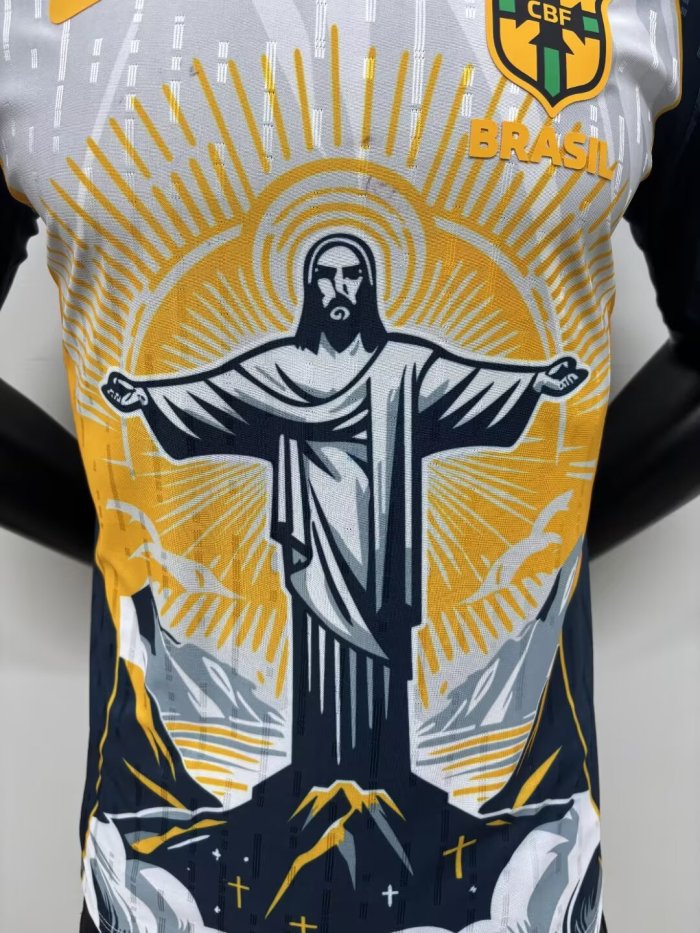 25-26 Brazil Special Edition Player Version Soccer Jersey