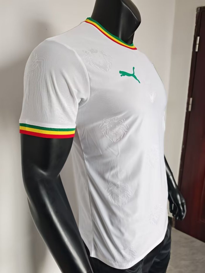 25-26 Senegal White Special Edition Player Version Soccer Jersey
