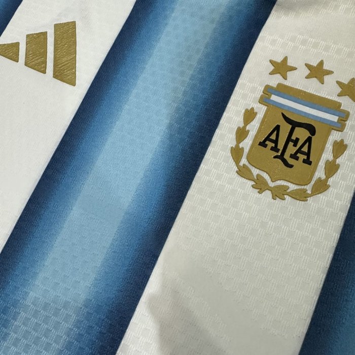 25-26 Argentina Home Player Version Soccer Jersey