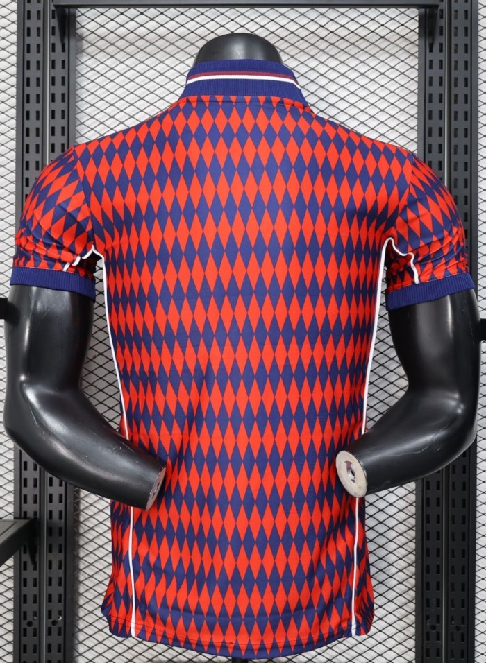 25-26 Bayern Red Blue Casual Edition Player Version Training shirts