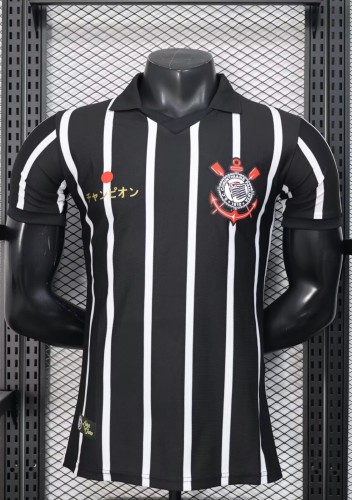 25-26 Corinthians Black Special Edition Player Version Soccer Jersey