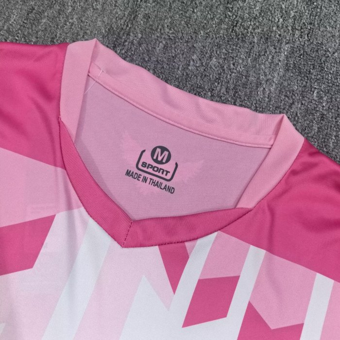 25-26 Tunisia Pink Special Edition Training shirts 突尼斯