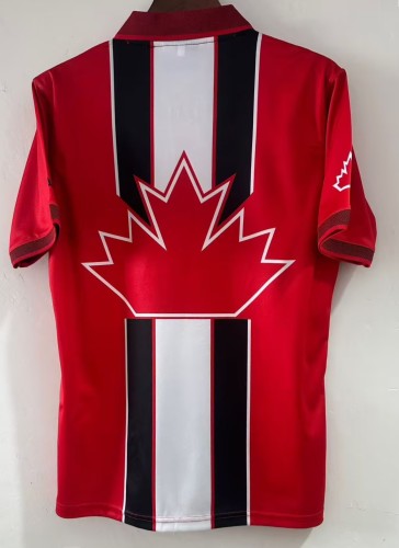 1998 Canada Home Retro Soccer Jersey