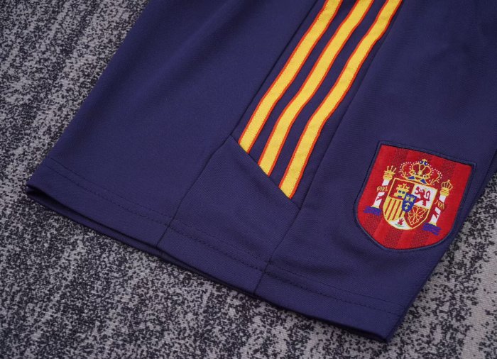 1996 Spain Home Retro Kids Soccer Jersey