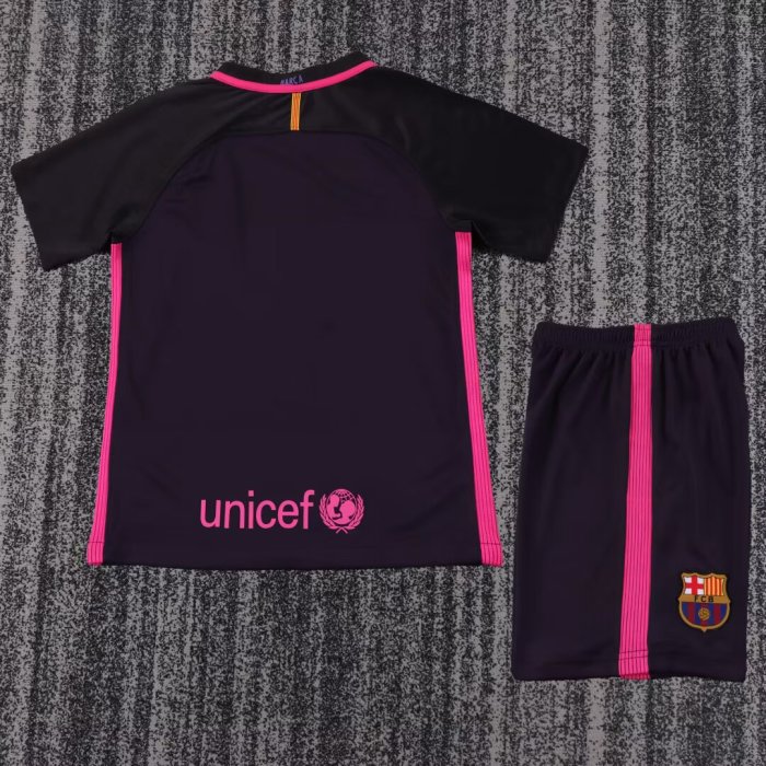 2016-2017 BAR Away Retro Kids Soccer Jersey