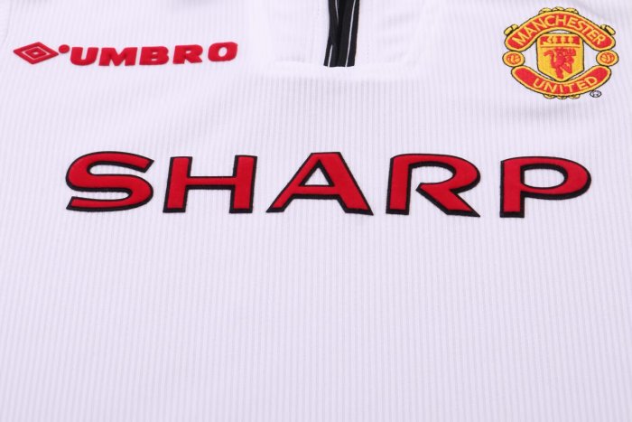 1998-1999 Man Utd Retro Kids Soccer Jersey