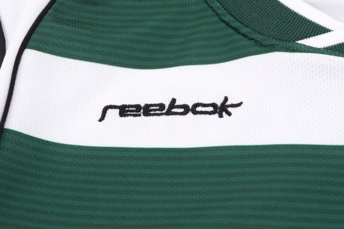 2001-2003 Sporting Lisbon Home Long sleeves Kids Retro Soccer Jersey
