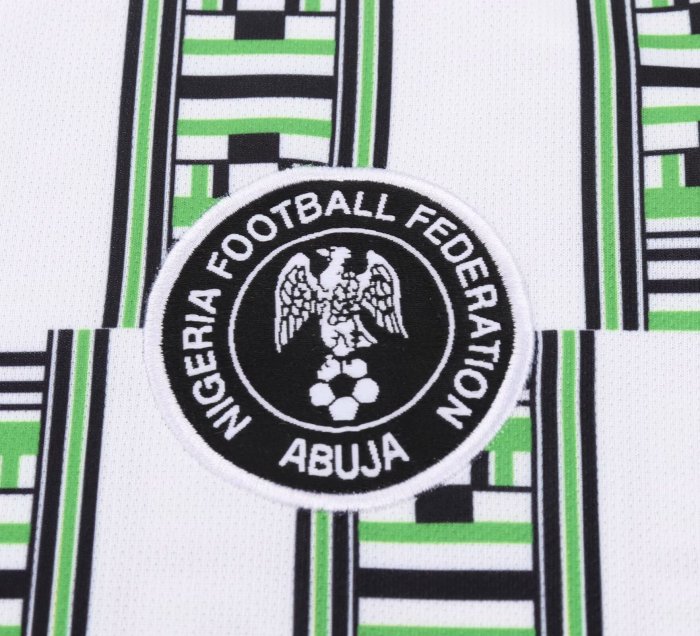 1994 Nigeria Away Retro Kids Soccer Jersey