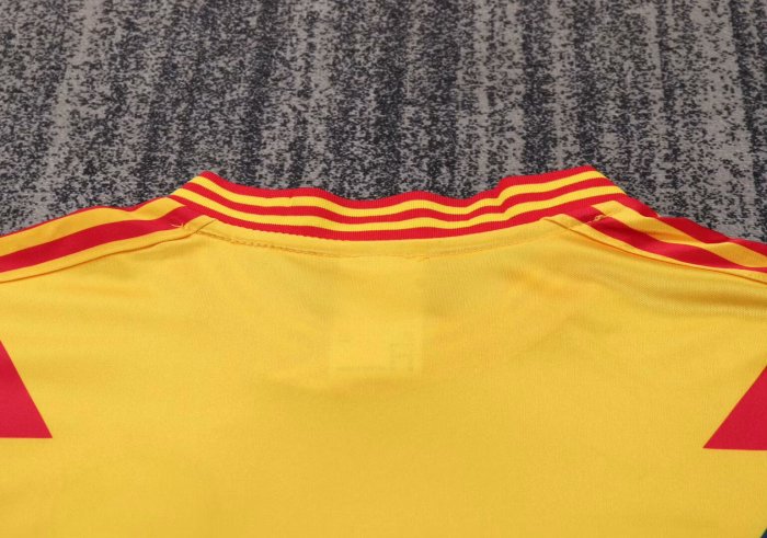 1990 Colombia Home Retro Kids Soccer Jersey