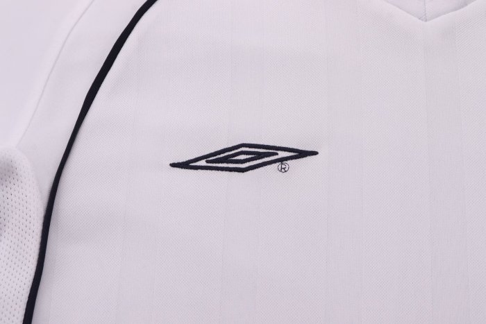 2002 England Home Kids Retro Soccer Jersey