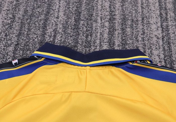 1999-2000 Parma Home Retro Kids Soccer Jersey