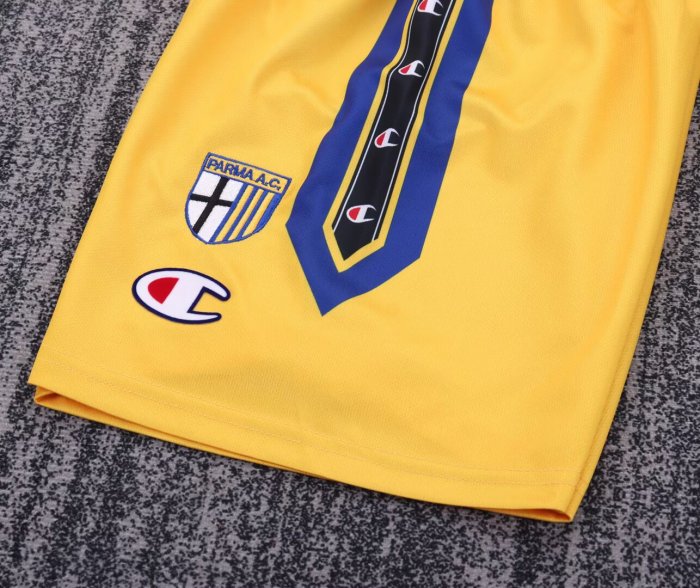 1999-2000 Parma Home Retro Kids Soccer Jersey