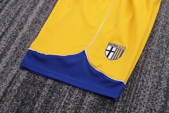 1998-1999 Parma Home Retro Kids Soccer Jersey
