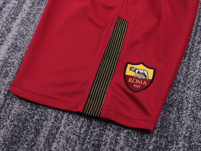 2017-2018 Roma Home Retro Kids Soccer Jersey