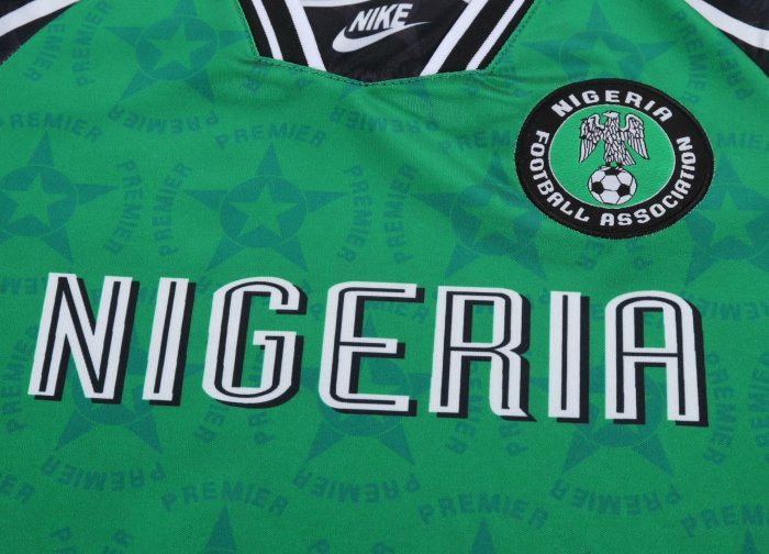 1994-1995 Nigeria Home Retro Kids Soccer Jersey