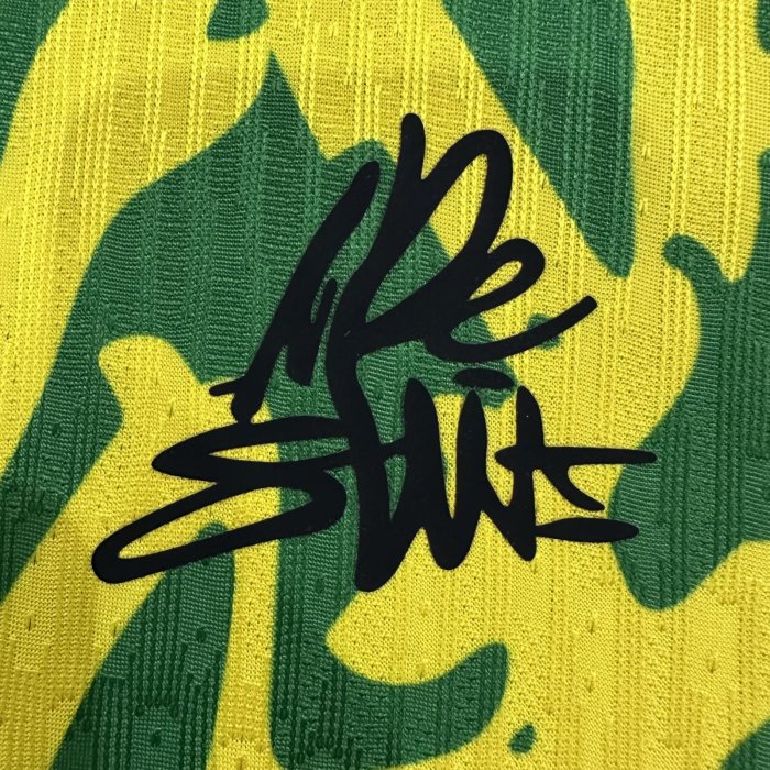 25-26 PSG Green Co-Signed Version Player Version Soccer Jersey