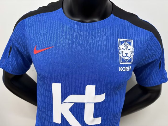 25-26 Korea Blue Player Version Training shirts