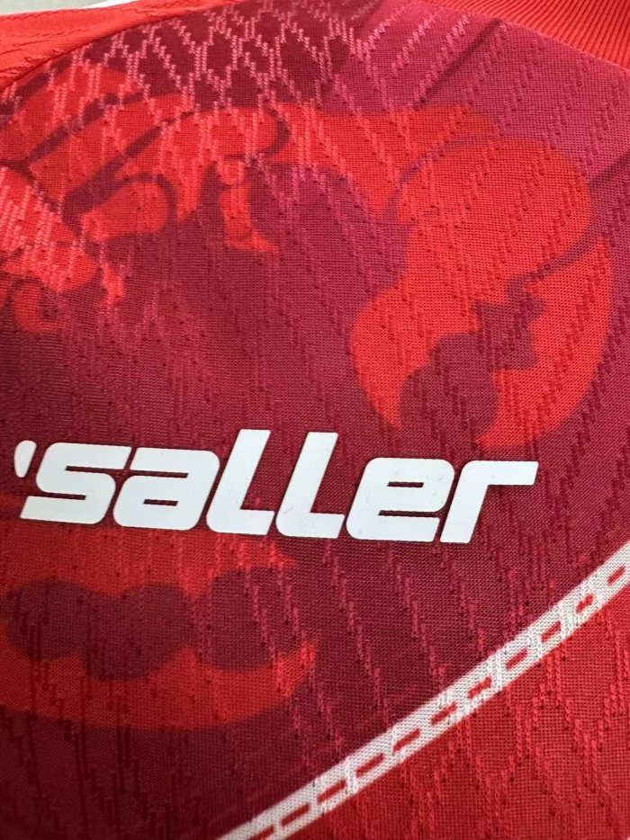 25-26 Gambia Red Special Edition Player Version Soccer Jersey