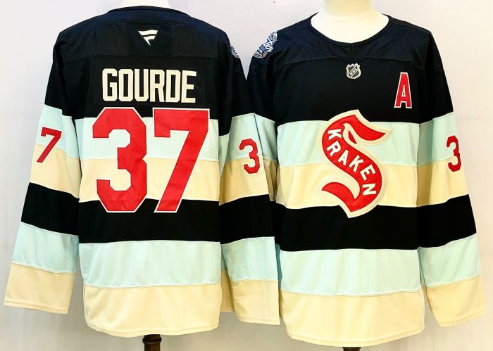 2025 NHL Seattle Kraken New Pattern Jersey