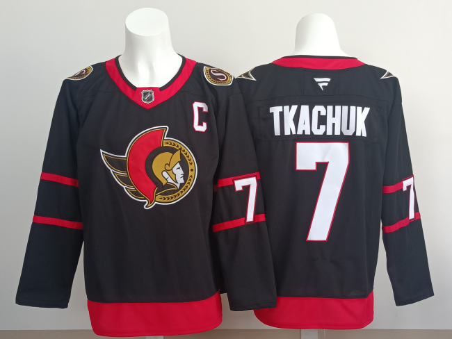 2025 NHL Ottawa Senators New Pattern Jersey