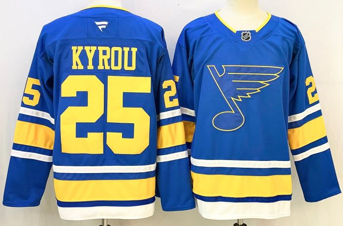 2025 NHLSt. Louis Blues New Pattern Jersey