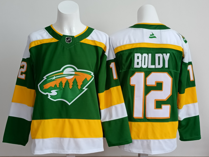2025 NHL Minnesota Wild New Pattern Jersey