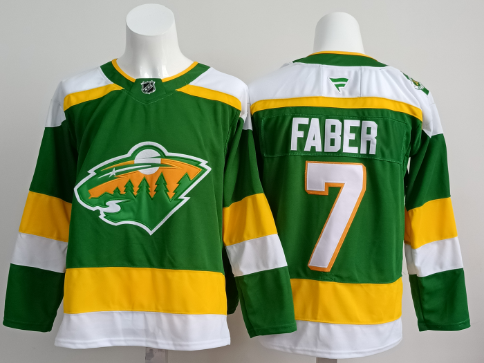 2025 NHL Minnesota Wild New Pattern Jersey