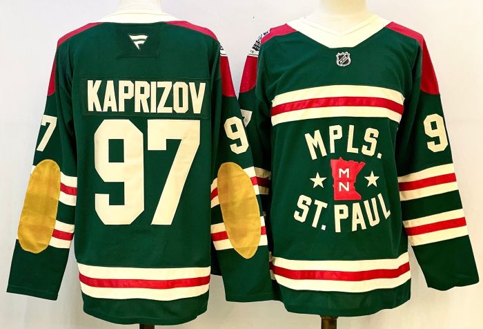 2025 NHL Minnesota Wild New Pattern Jersey
