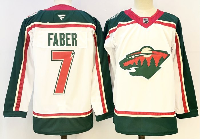 2025 NHL Minnesota Wild New Pattern Jersey