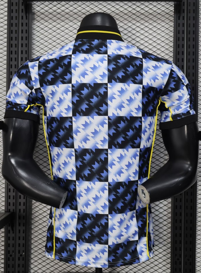 25-26 Man Utd Blue Black Special Edition Player Version Training shirts