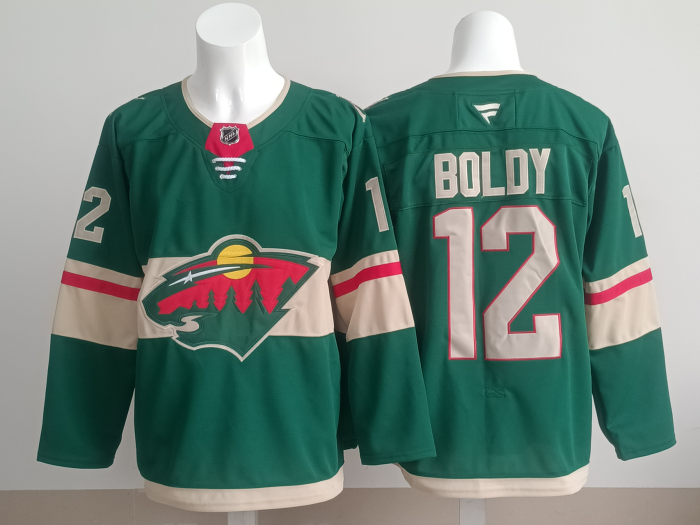 2025 NHL Minnesota Wild New Pattern Jersey