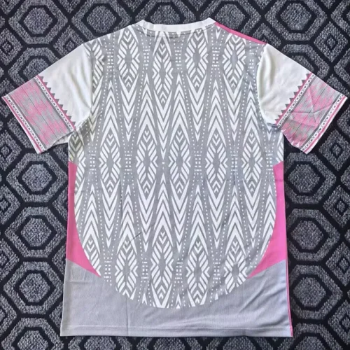 25-26 Mexico Pink Grey Special Edition Training Shirts