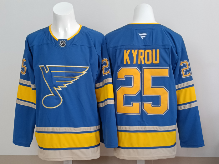 2025 NHLSt. Louis Blues New Pattern Jersey