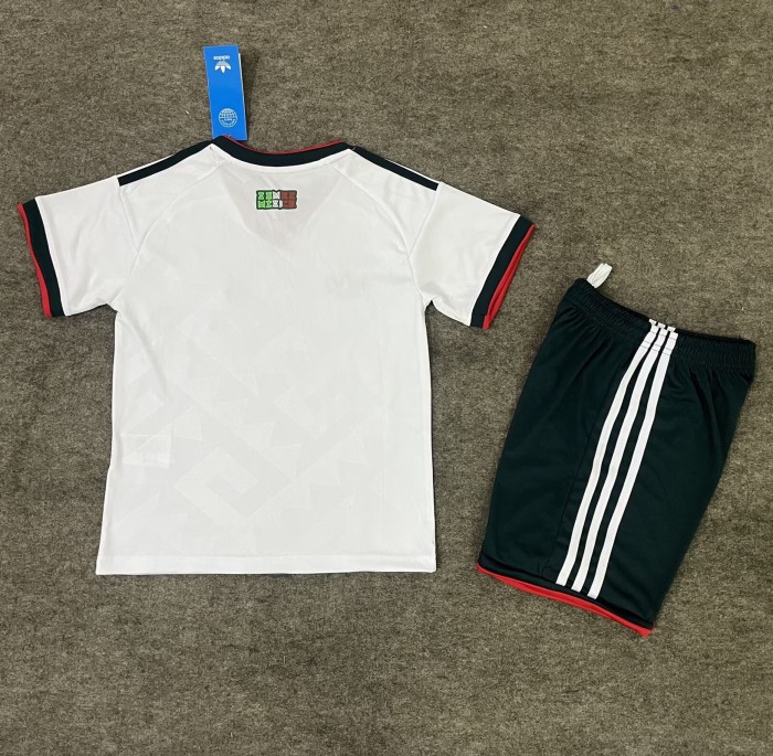 25-26 Mexico Away Kids Soccer Jersey
