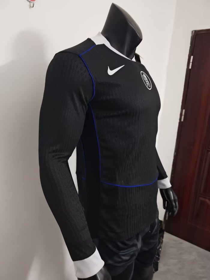 25-26 CHE Third Long Sleeve Player Version Soccer Jersey (长袖球员)