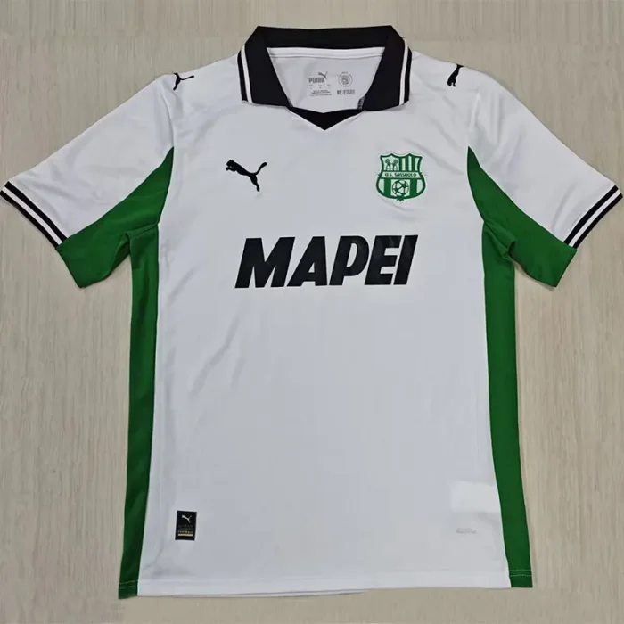 25-26 Sassuolo Away Fans Soccer Jersey