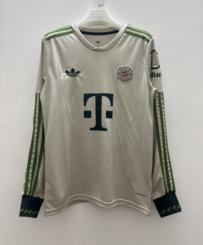 25-26 Bayern Oktoberfest Long Sleeve Fans Soccer Jersey