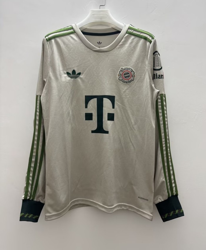 25-26 Bayern Oktoberfest Long Sleeve Fans Soccer Jersey