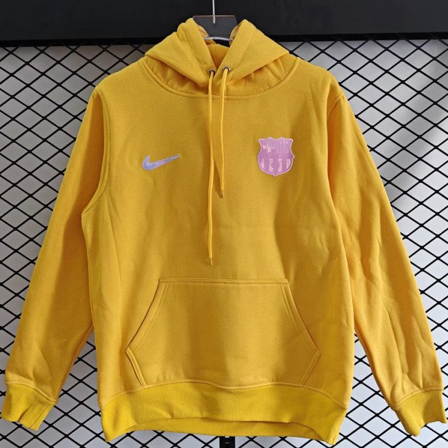 25-26 BAR Yellow Hoody 黄色(加绒)粉标