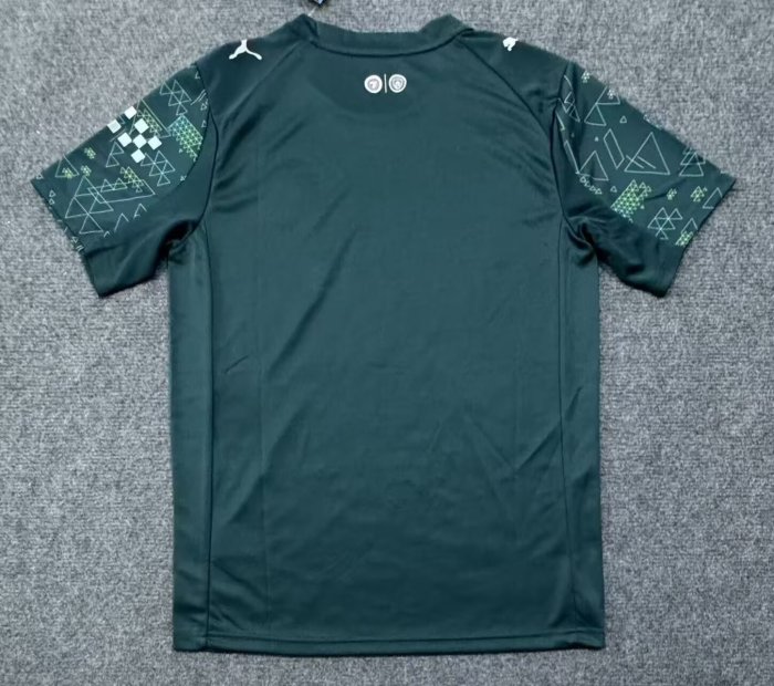 25-26 Man City Fourth Fans Soccer Jersey
