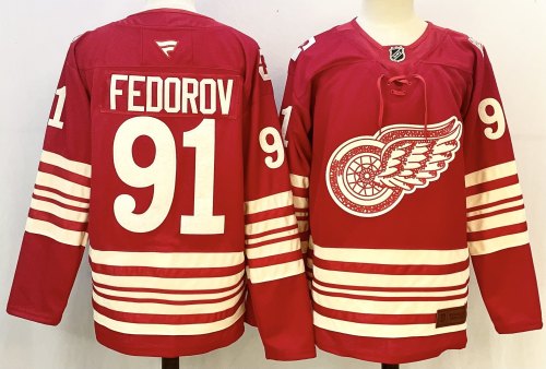 2025 NHL Detroit Red Wings New Pattern Jersey