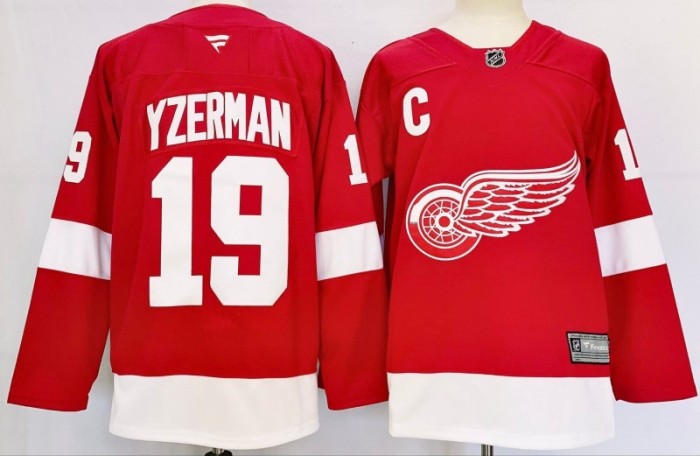 2025 NHL Detroit Red Wings New Pattern Jersey