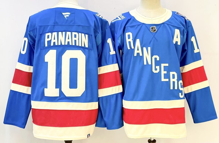 2025 NHL New York Rangers New Pattern Jersey