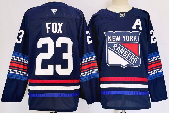 2025 NHL New York Rangers New Pattern Jersey